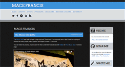 Desktop Screenshot of macefrancis.com